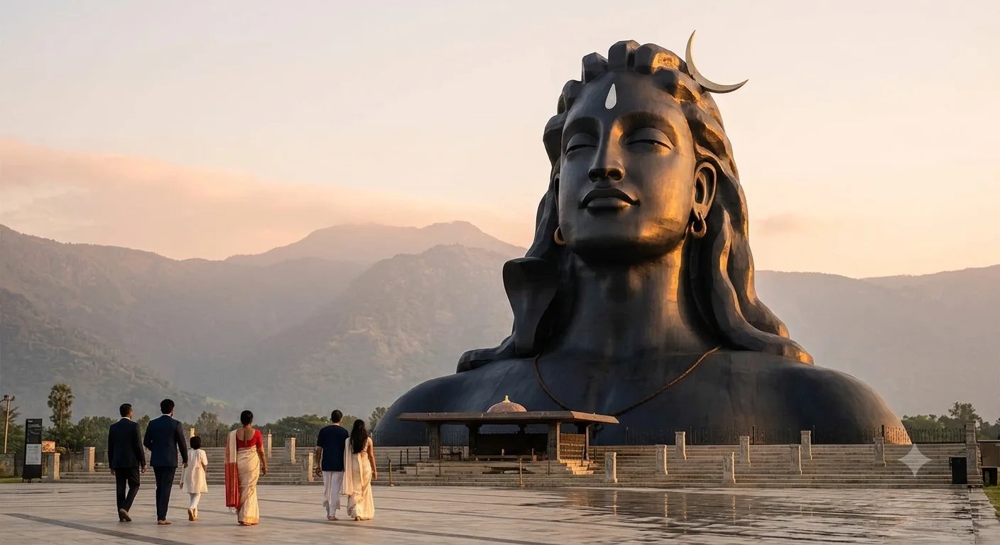 Isha Yoga Adiyogi Cab Guide