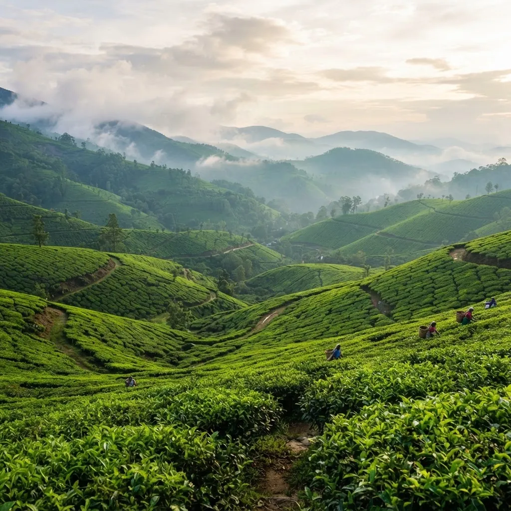 Munnar Tea Hills Cab Tour
